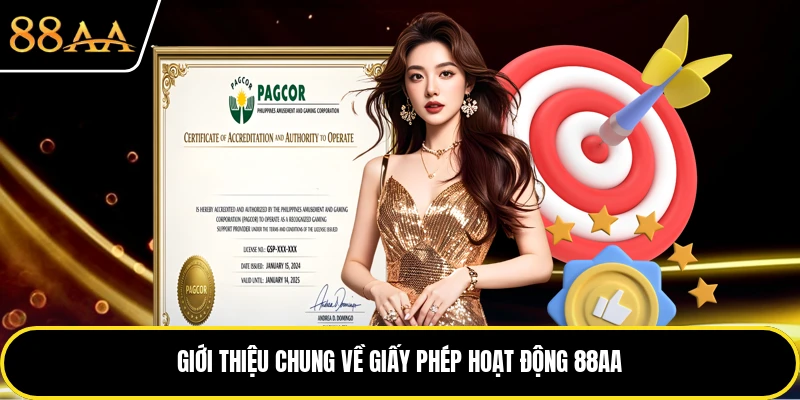 Giới thiệu chung về giấy phép hoạt động 88AA