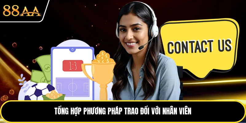 Tổng hợp phương pháp trao đổi với nhân viên